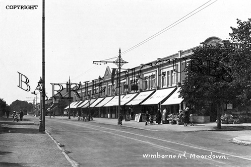 Moordown, Wimborne Road c1905