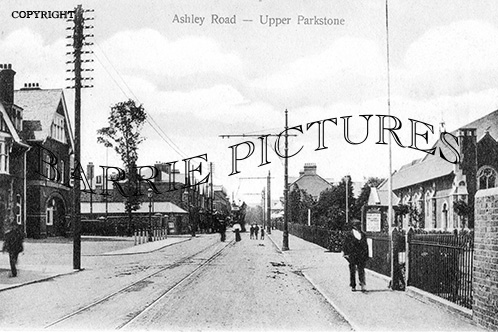 Parkstone, Ashley Road c1905