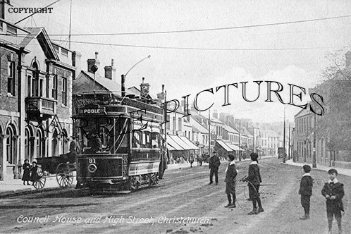 Christchurch, High Street c1900
