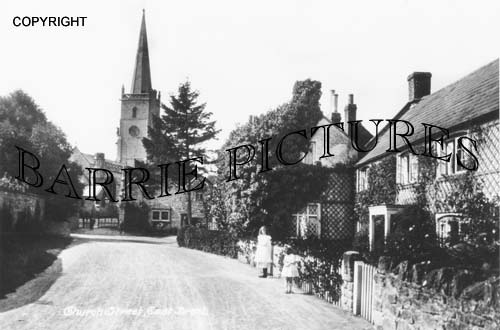 East Brent, Church Street c1900