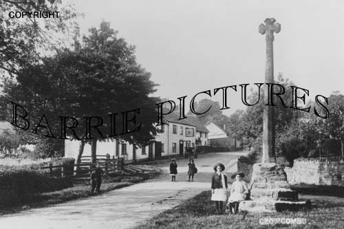 Crowcombe, The Cross c1910