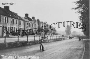 Frome, Portway towards the Station c1910