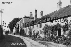 Mells, High Street c1910