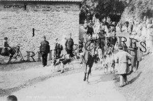 Porlock, The Hunt c1920
