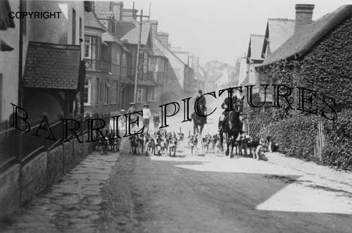 Porlock, The Hunt c1910