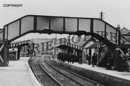 Radstock, Railway Station c1900