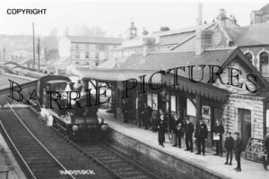 Radstock, The Station c1900