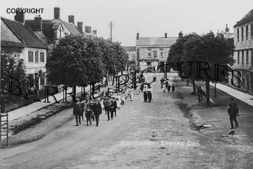 Somerton, Empire Day c1900