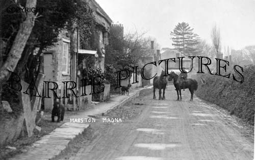 Marston Magna, Village c1890