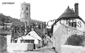 Minehead, Church Lane c1930