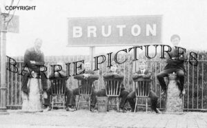 Bruton, Station c1910