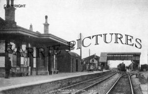 Martock, Station c1910