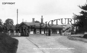 Shepton Mallet, Great Western Railway Station c1900