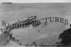 Minehead, The Harbour 1912