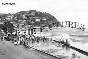 Minehead, Sea Front c1950