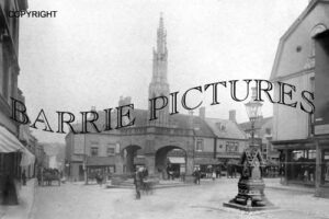 Shepton Mallet, Market Place c1905