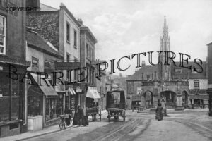 Shepton Mallet, Market Place c1900