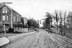 Yatton, Post Office Station Road 1905