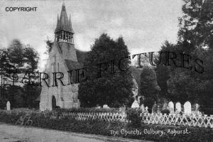 Ashurst, The Church Colbury c1905