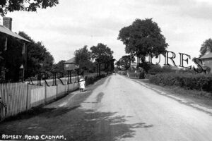 Cadnam, Romsey Road c1910