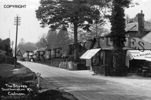Cadnam, The Stores Southampton Road c1925
