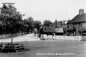 Minstead, Village Green and Stores c1950