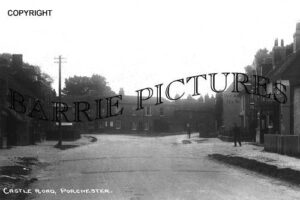 Portchester, Castle Road c1920