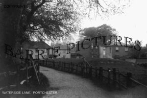 Portchester, Waterside Lane c1920