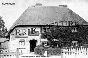 Middle Wallop, The Post Office c1900