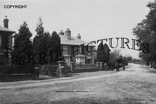 Sholing, Spring Road c1905