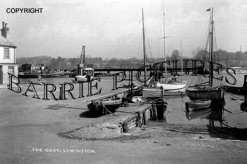 Lymington, The Quay c1930