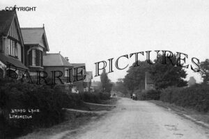 Lymington, Broad Lane c1900