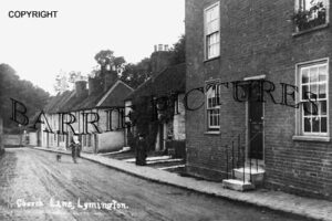 Lymington, Church Lane c1905