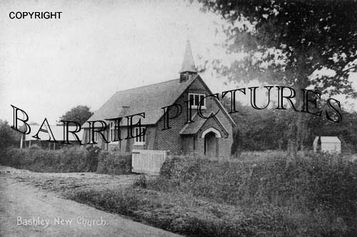 Bashley, New Church c1900