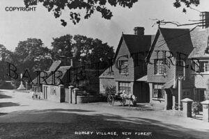Burley, Village c1925