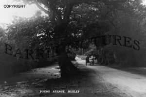 Burley, Pound Avenue c1910