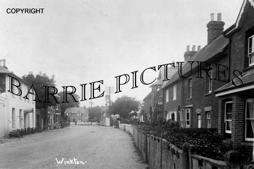 Winkton, Village c1910