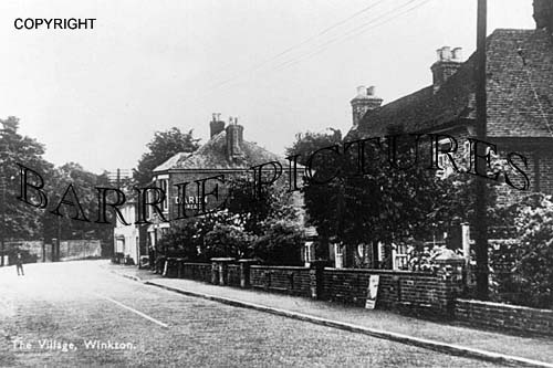 Winkton, Village c1930