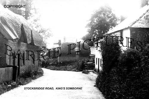 Kings Somborne, Stockbridge Road c1950