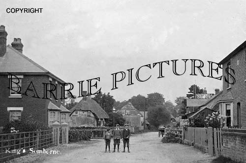 Kings Somborne, Village c1910