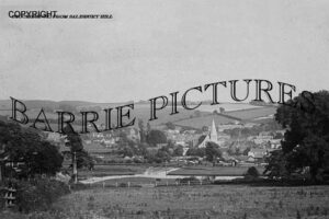 Stockbridge, from Salisbury Hill c1950