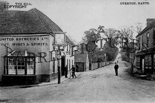 Overton, The Hill c1910