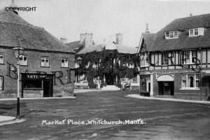 Whitchurch, Market Place c1920