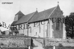 Bishops Sutton, Church c1950