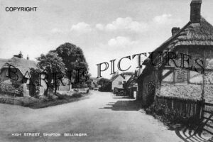 Shipton Bellinger, High Street c1950