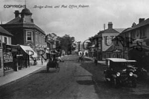 Andover, Bridge Street and Post Office c1935
