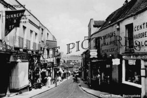 Basingstoke, Church Street c1940