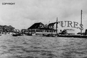 Mudeford, Cafe c1960