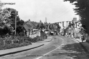Milford on Sea, High Street c1950