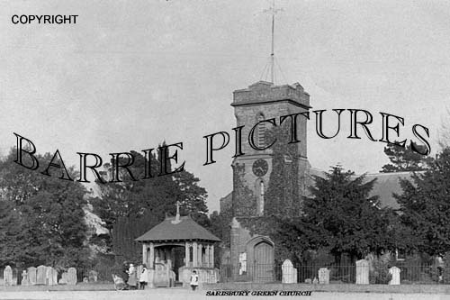 Sarisbury Green, Church c1910